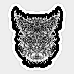 Wild Pig (2) Sticker